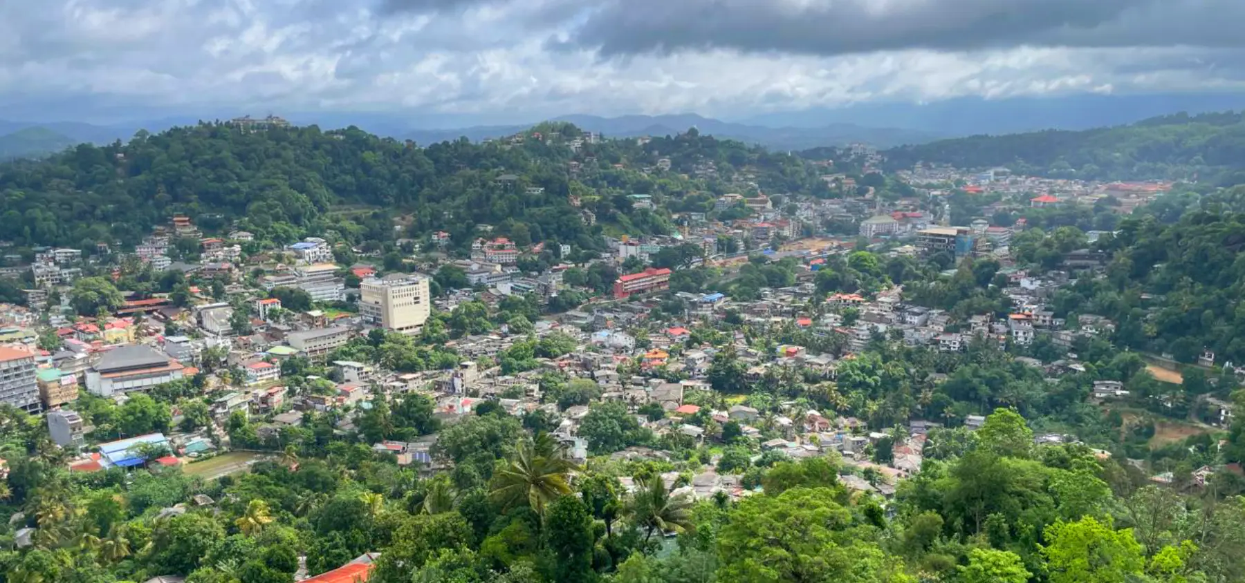 Kandy View from above