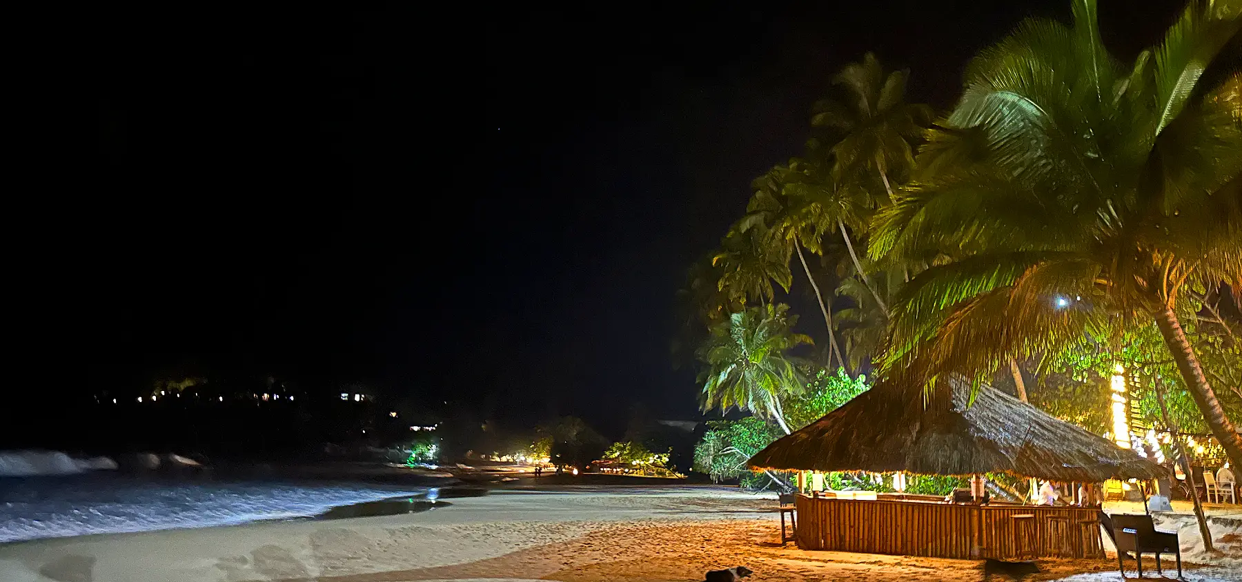 Beach Hut Night