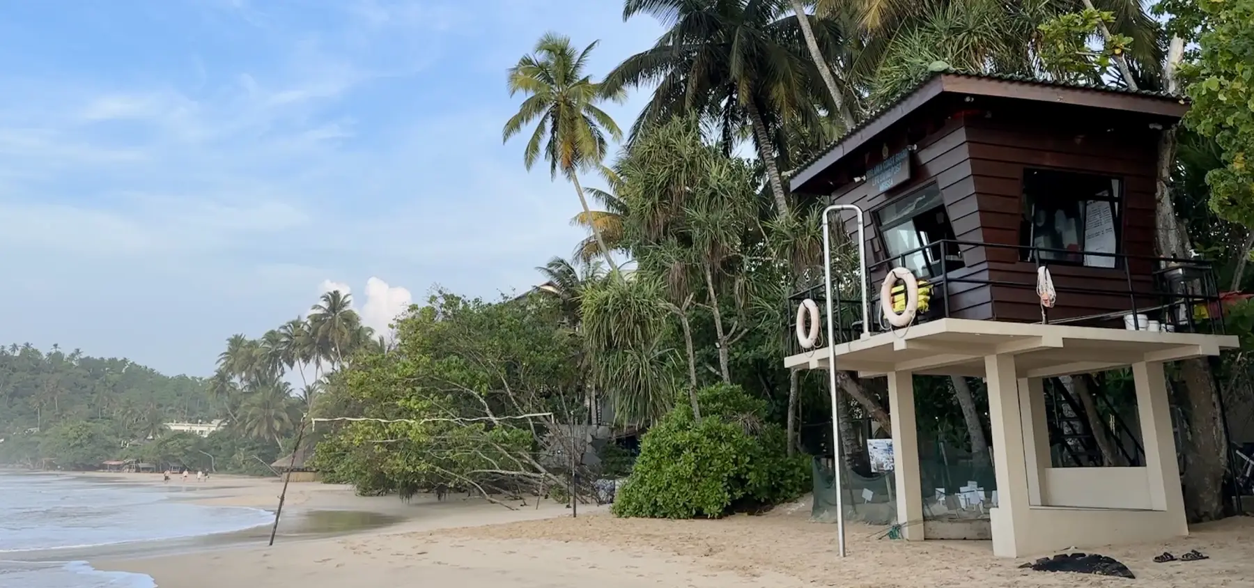 Beach Lifeguard post Mirissa